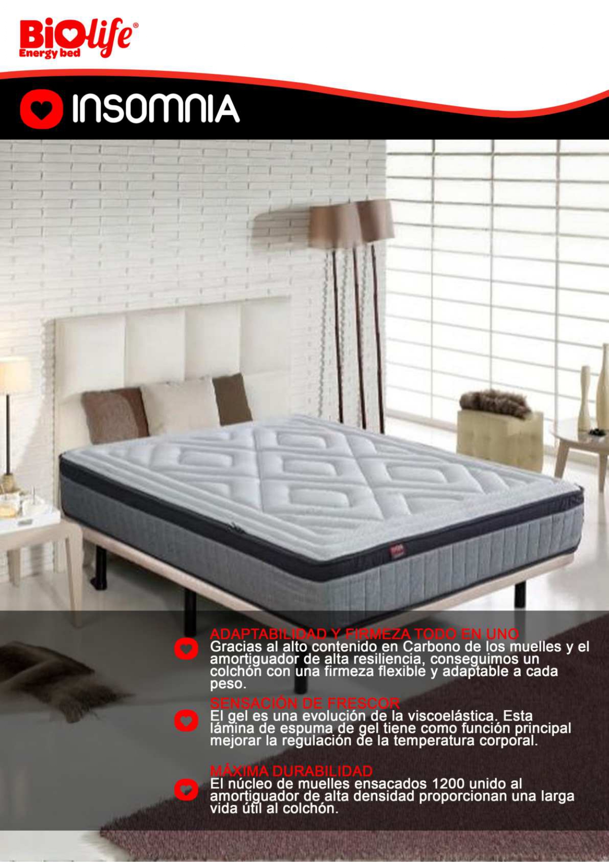 Colchon.insomnia.CATALOGO BIOLIFE 2026